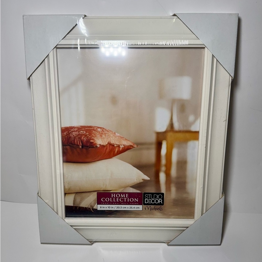 Michaels Studio Decor Home Collection White Picture Frame 8x10 Wall Frame